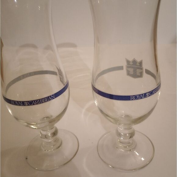 🆕🥂Royal Caribbean Hurricane Cocktail Souvenir Glasses - Picture 5 of 7
